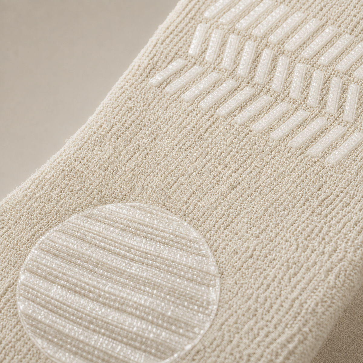 Oat — Double Grip™ Pilates Socks
