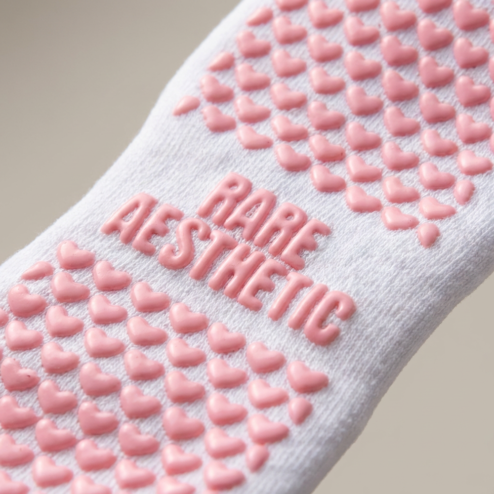 Blush — Double Grip Pilates Socks